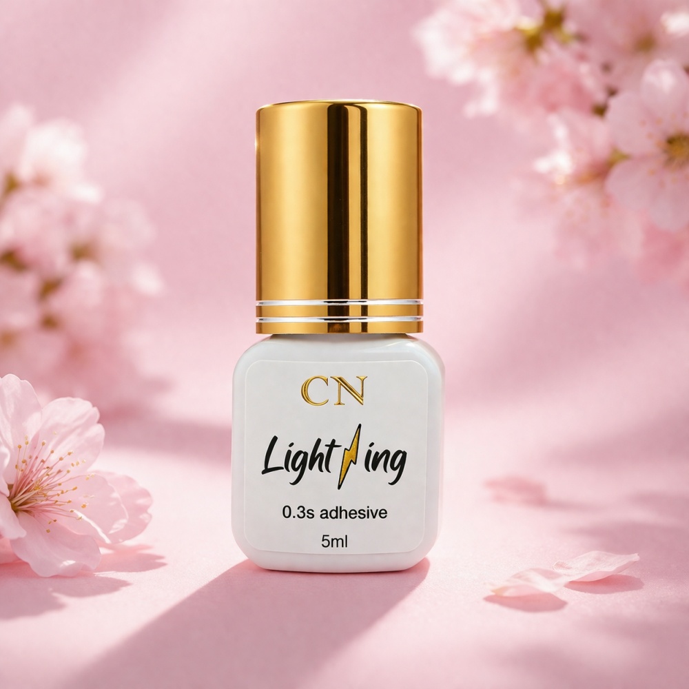 Lightning Adhesive – 0.3 Sec Super Fast Drying Lash Extension Adhesive / Lash Glue