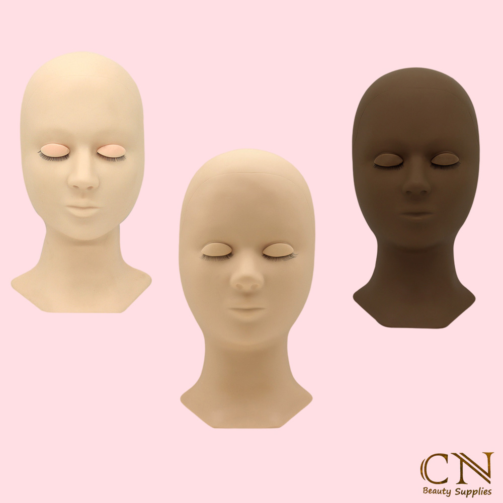 Professional Mannequin Head For Eyelashes Extension Practice
